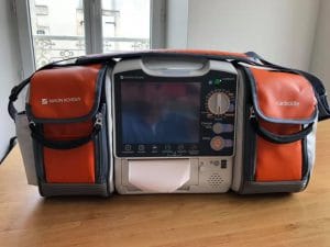 Matériel : moniteurs défibrillateurs multi-paramètres Nihon Kohden Cardiolife EMS