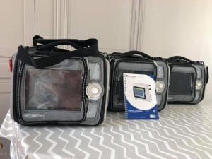 Matériel : 3 respirateurs Monnal T60